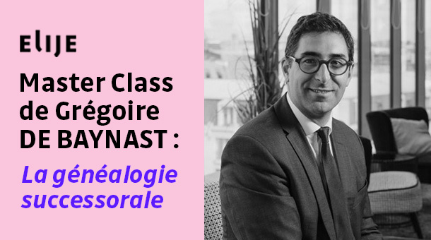 Masterclass de Grégoire de Baynast